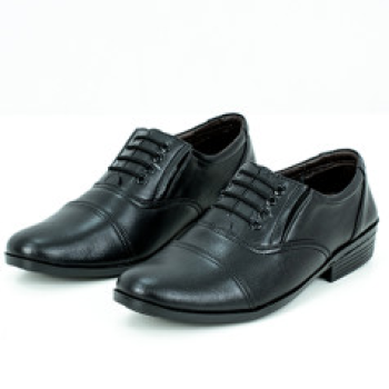 Giày bảo vệ BH26 chất liệu da simili màu đen giá rẻ, Size 43