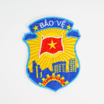 Logo bảo vệ cánh tay cho doanh nghiệp BH48, Thêu