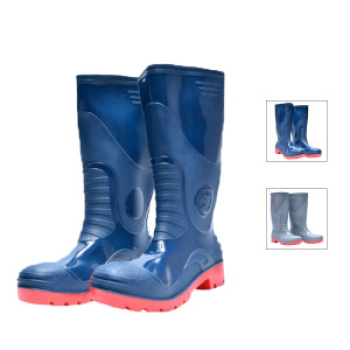 Ủng bảo hộ mũi thép Hoa San U114, Màu xanh dương - Size 42