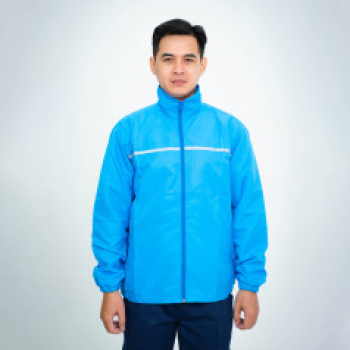 Áo khoác gió bảo hộ lót lưới Evinz AV55 có vạch phản quang , Size M