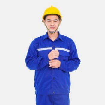 Quần áo lao động Evinz AV46 vải kaki thoáng mát, thấm hút mồ hôi, Size 6(M)