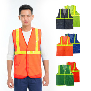 Áo gile phản quang lưới siêu bền cho công nhân AV30, Màu cam